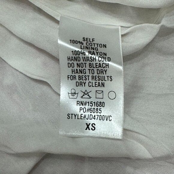 Storia Women's Maxi Dress Sleeveless Floral Print Lined Cross Back Multicolor XS - Picture 13 of 16